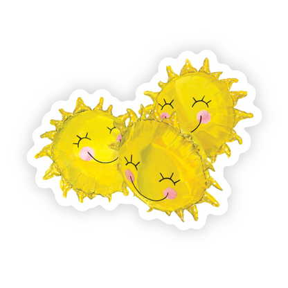 Here Comes the Sun Sticker