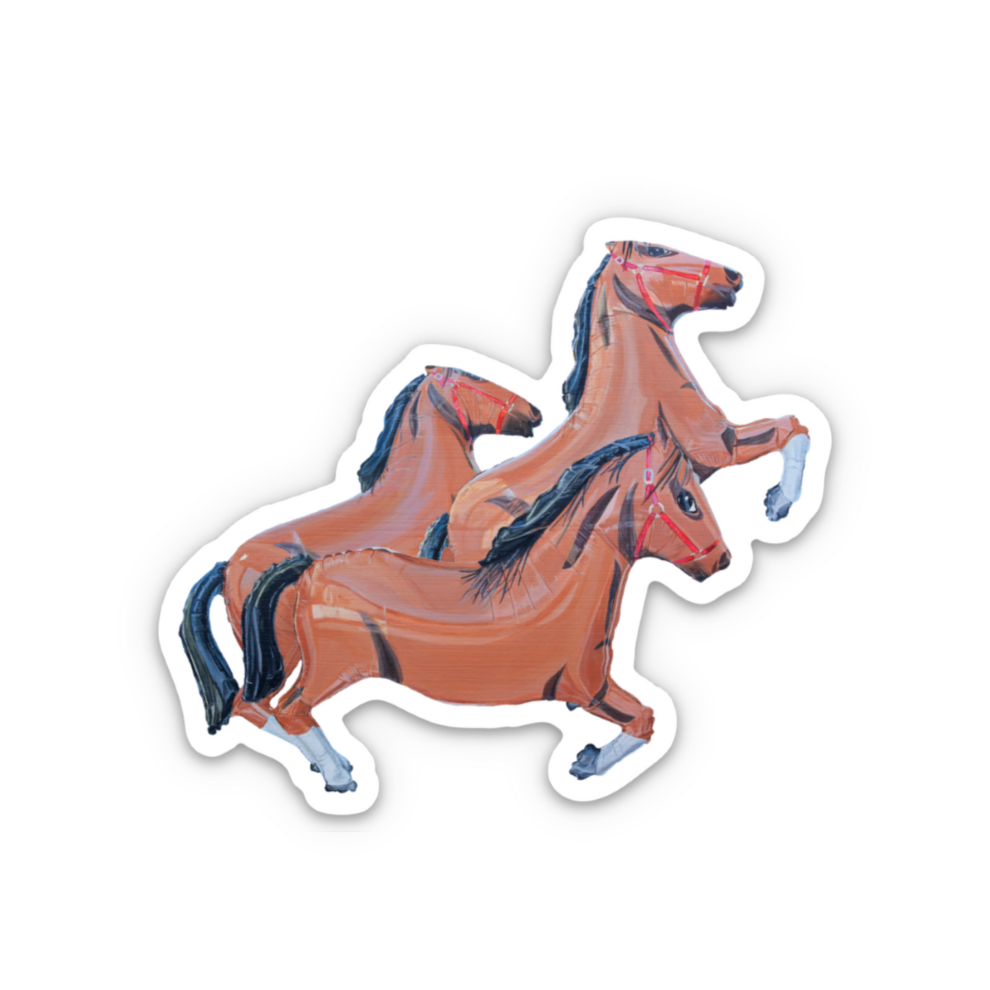 Hold your Horses Sticker