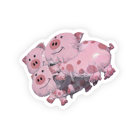 Pigs Fly Sticker