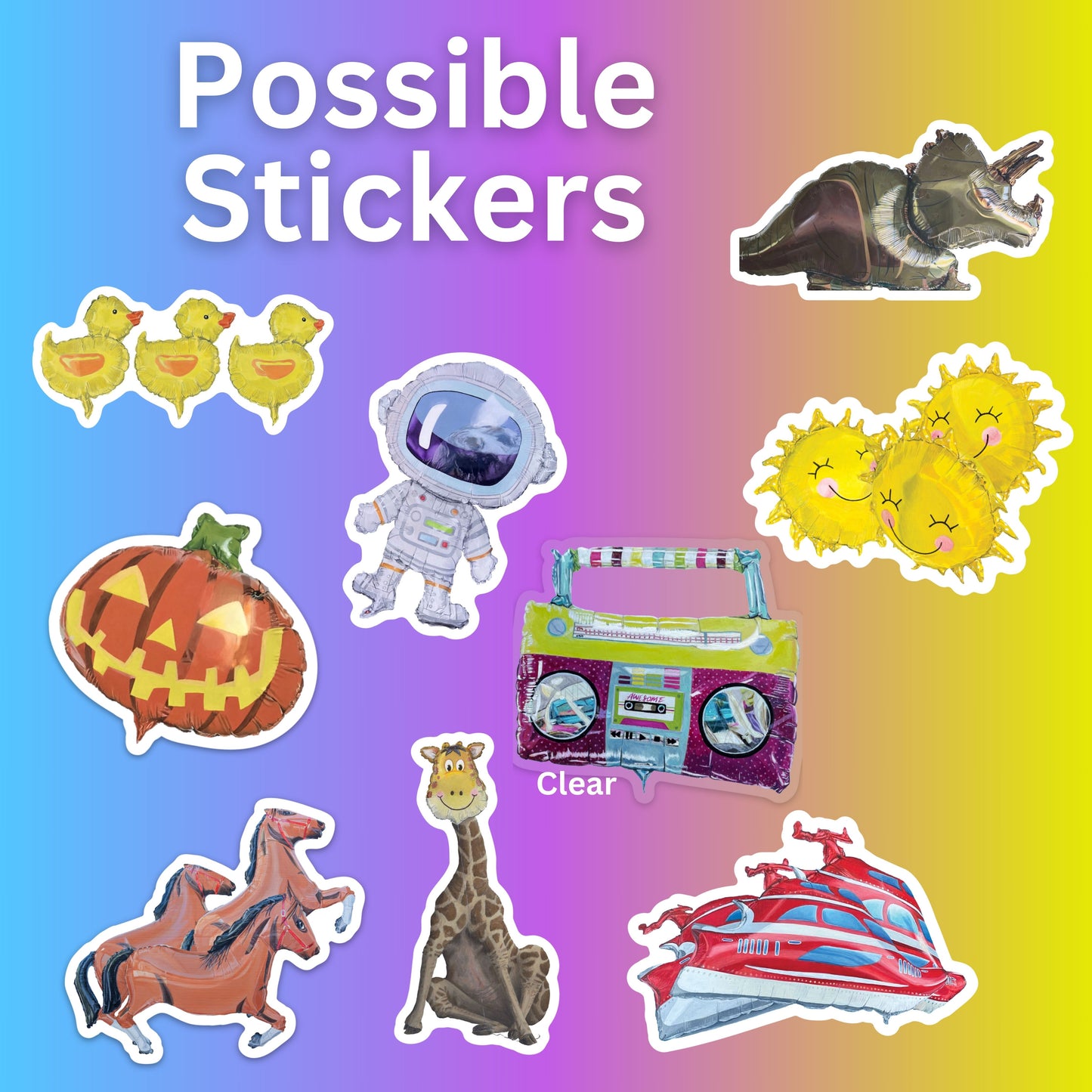 Mystery Sticker Pack