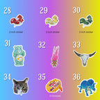 Hydration Custom Sticker Pack