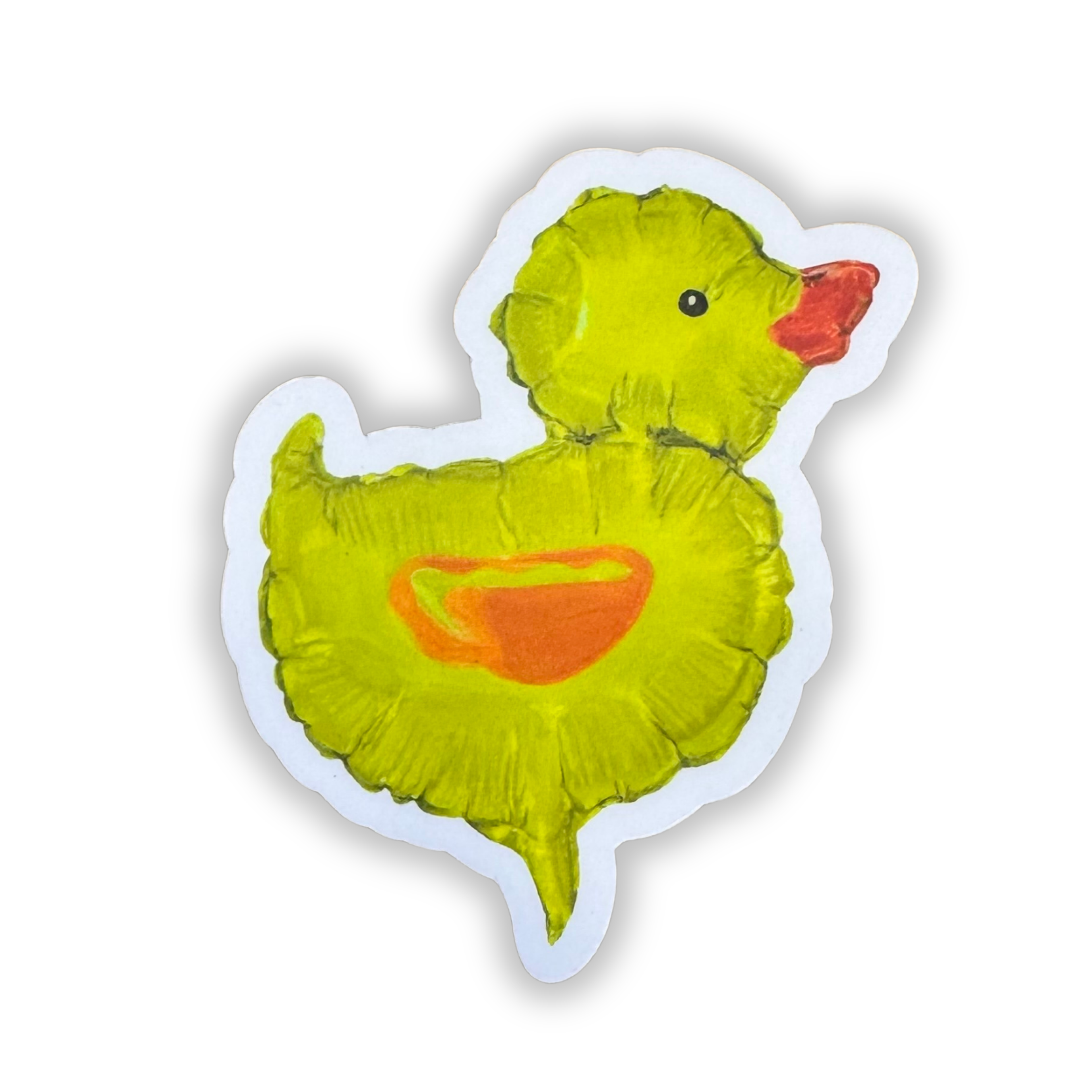 Duck Sticker Permission To Begin