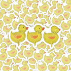 Ducks in a Row Sticker