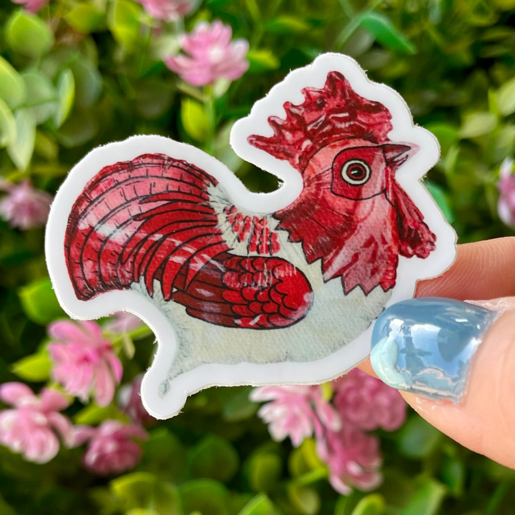 Morning Call Roosters Sticker Pack