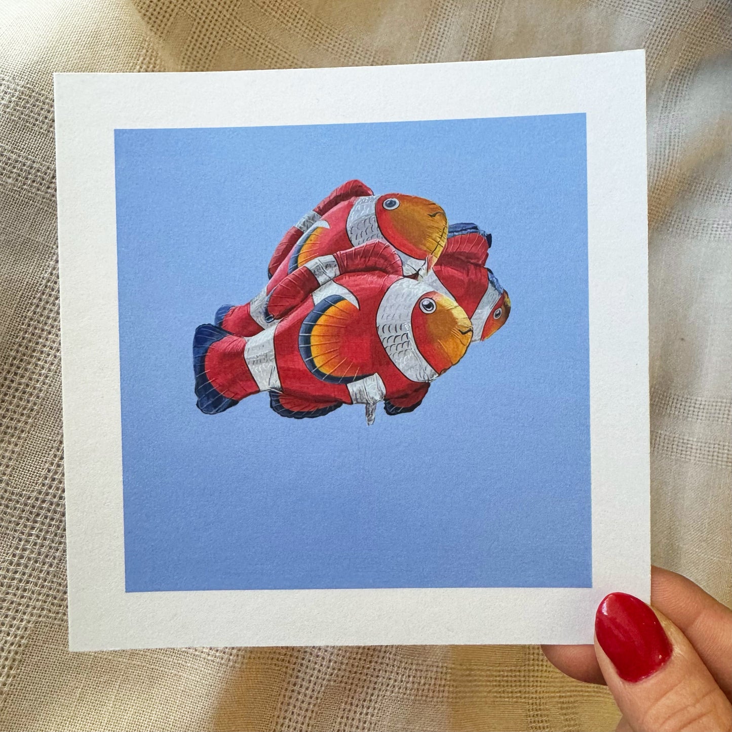 Fish Out Of Water Mini Art Print