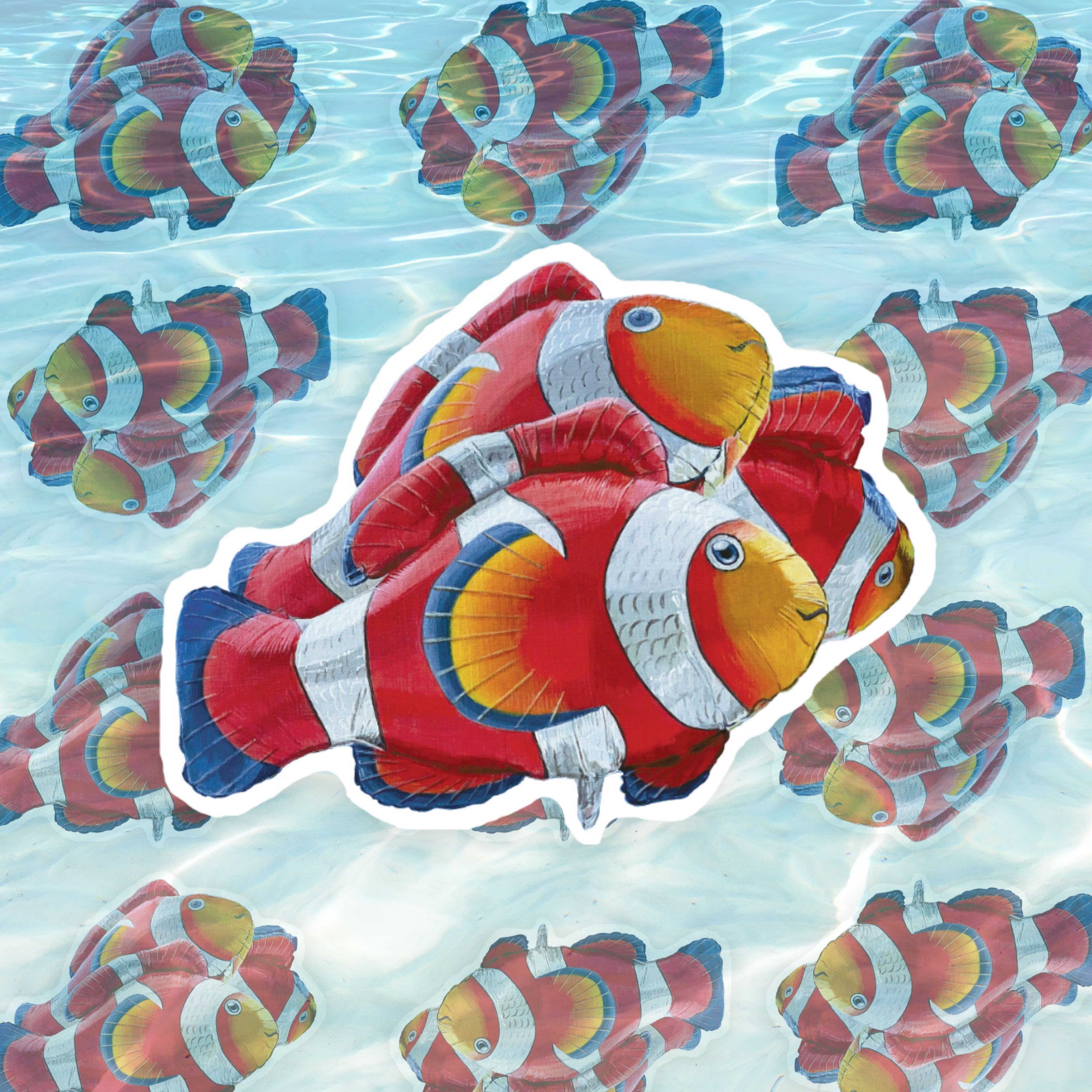 Fish Out Of Water Sticker