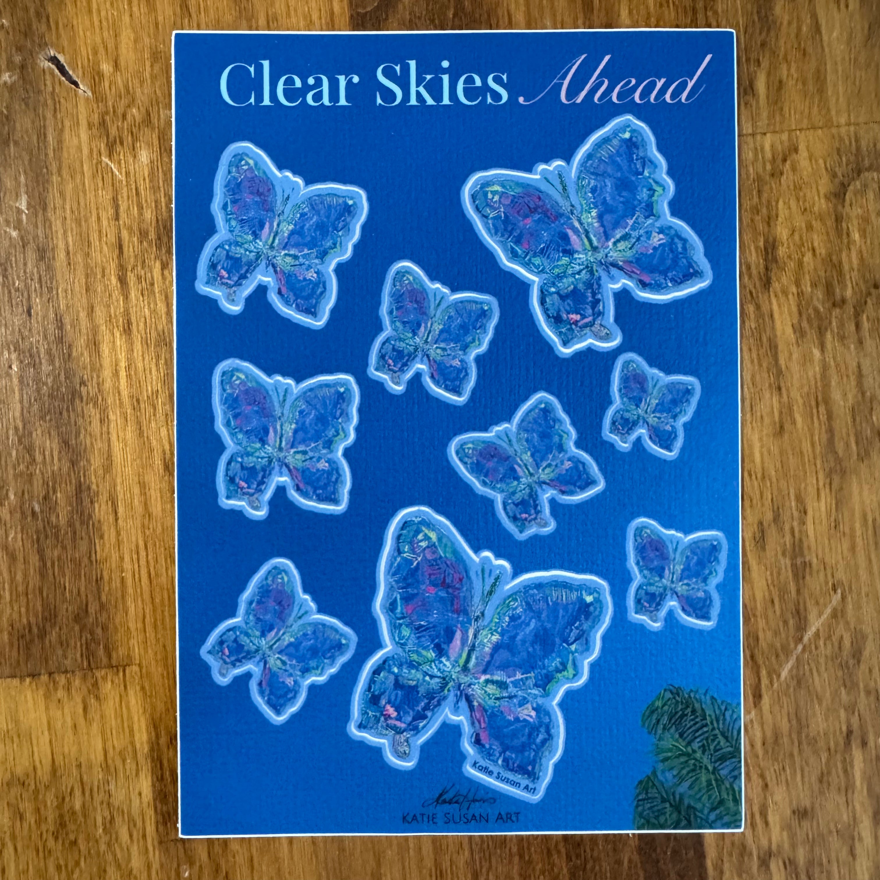 Butterfly Sticker Sheet