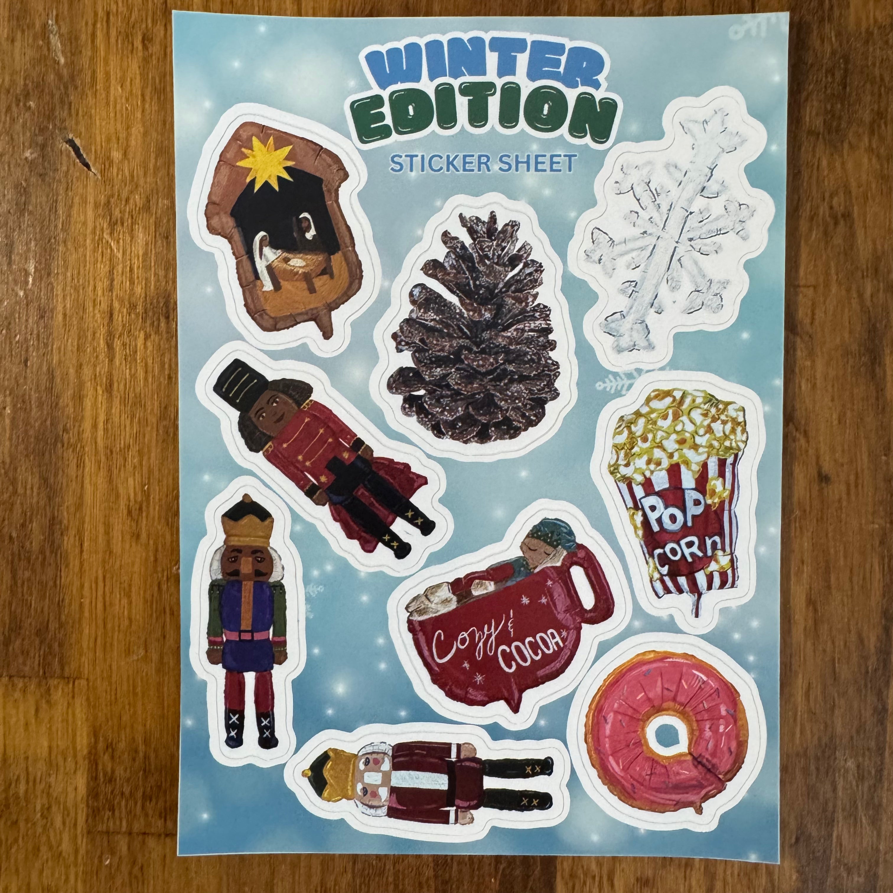 Holiday Sticker Sheet