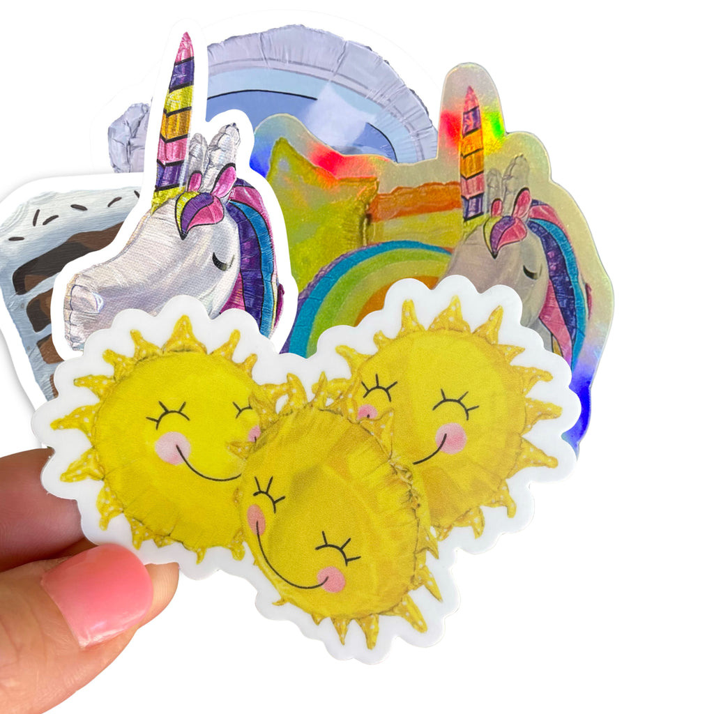 Happy Vibes Sticker Pack