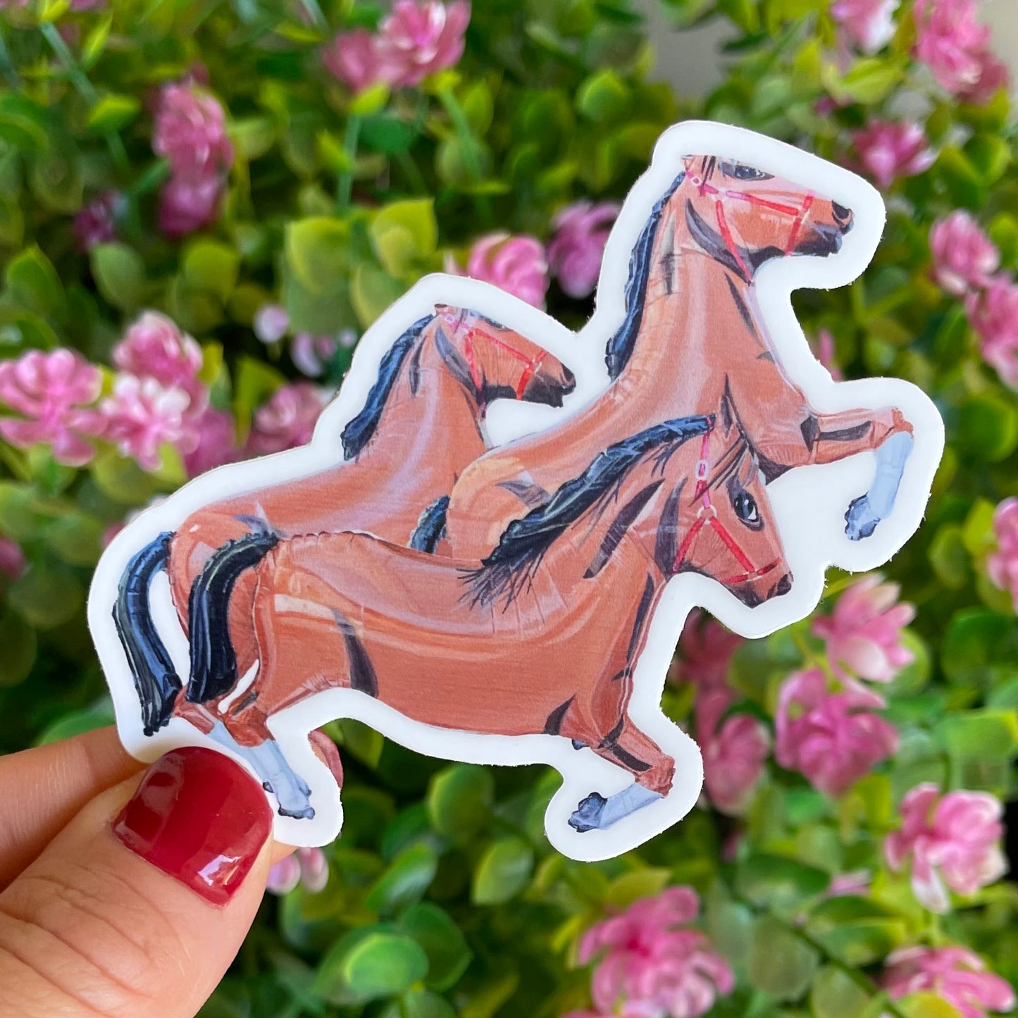 Hold your Horses Sticker