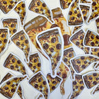 Melting Pizza Sticker