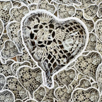 Doily Heart Sticker