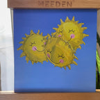 Aquí viene el sol Pegatina