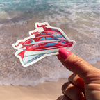 Miss the Boat Sticker