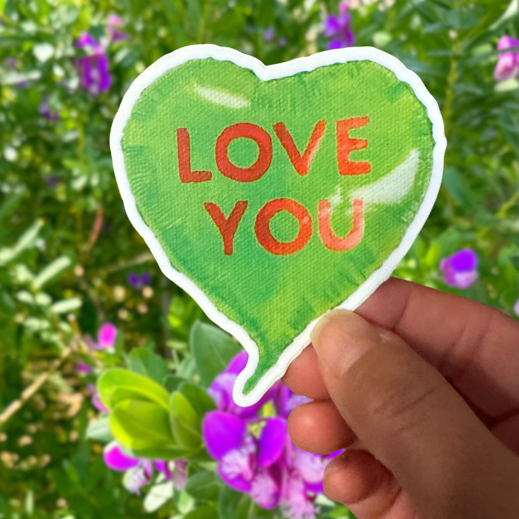 Love You Sticker