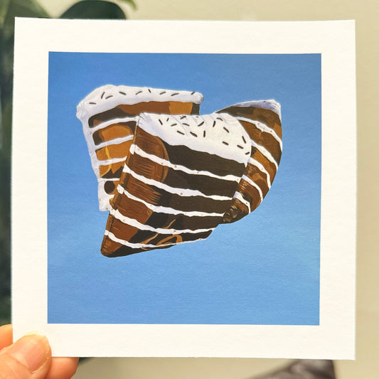 Piece of Cake Mini Art Print