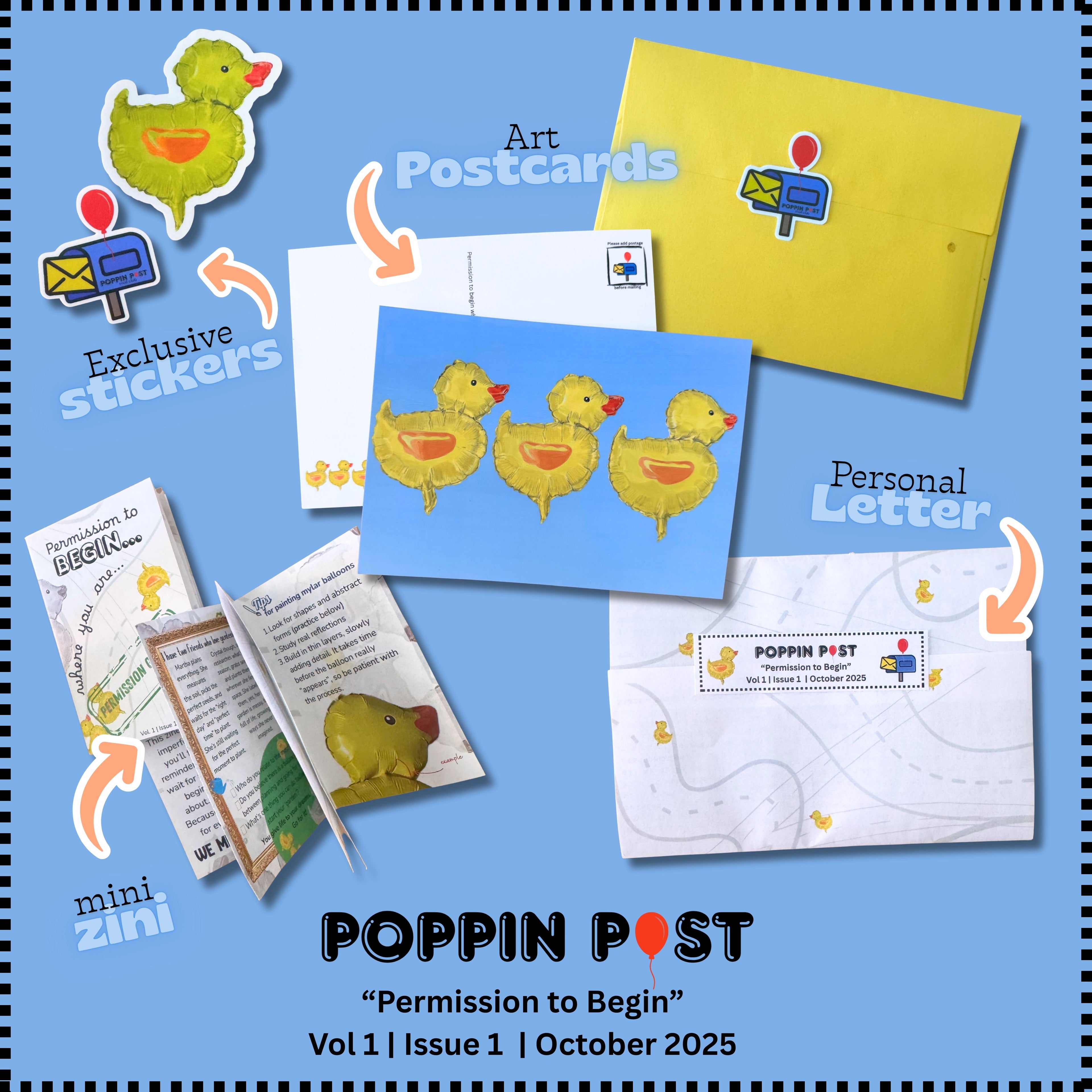 Poppin Post Vol 1 - Issue 1 - October 2025