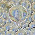 Disco Ball Balloon Sticker