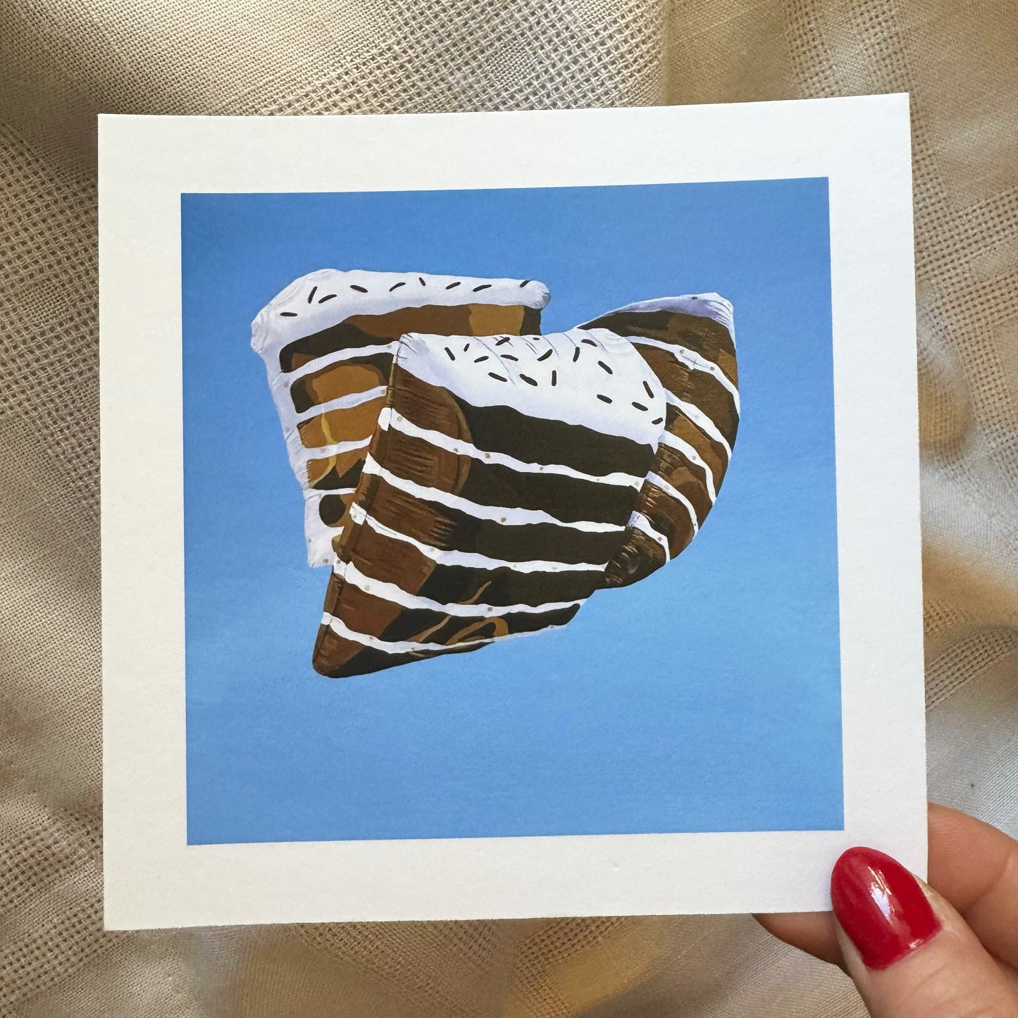 Piece of Cake Mini Art Print