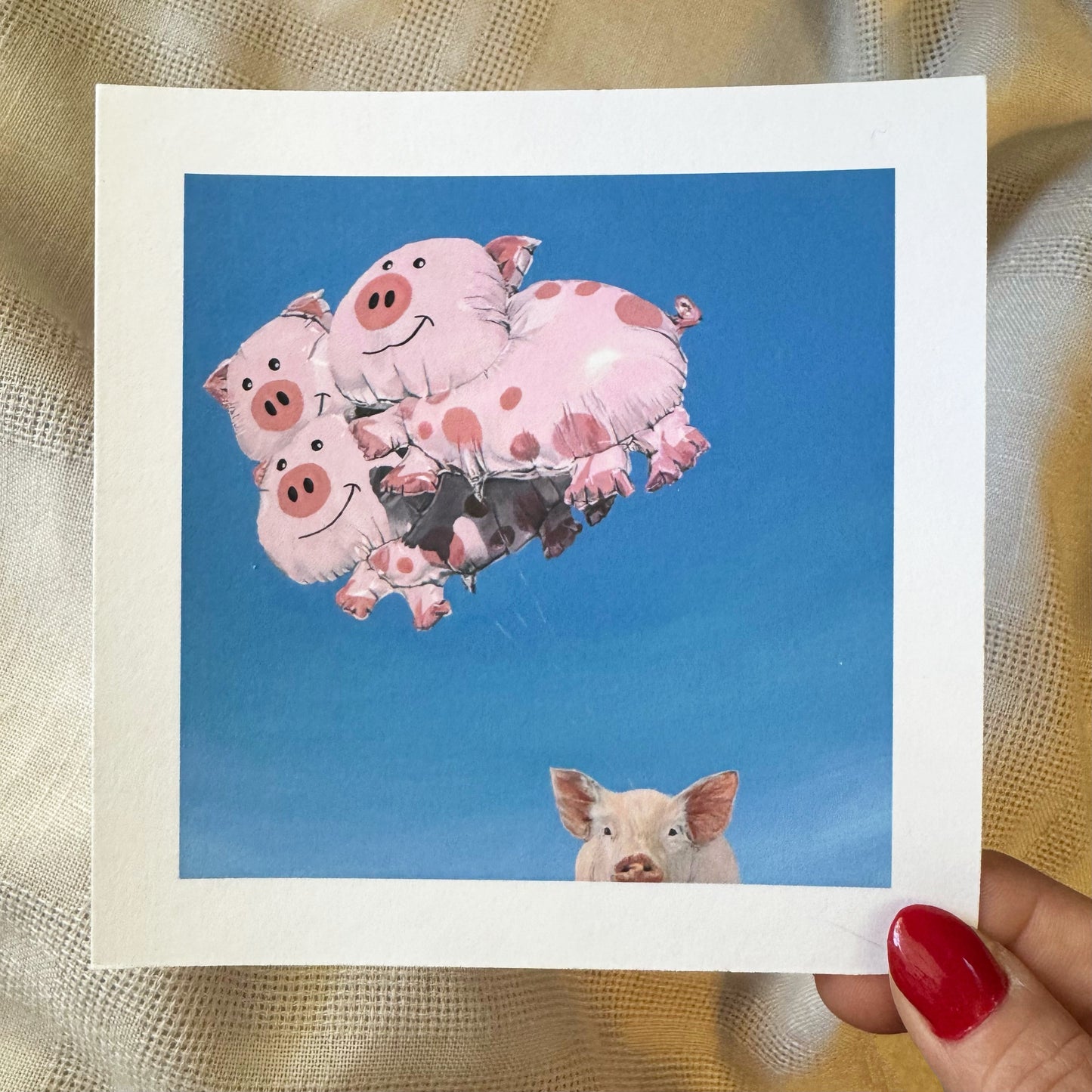 Pigs Fly Mini Art Print