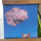 Los cerdos vuelan Pegatina