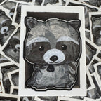 Raccoon Sticker