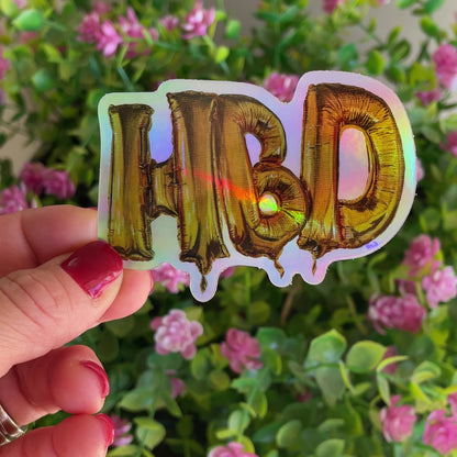 HBD Sticker