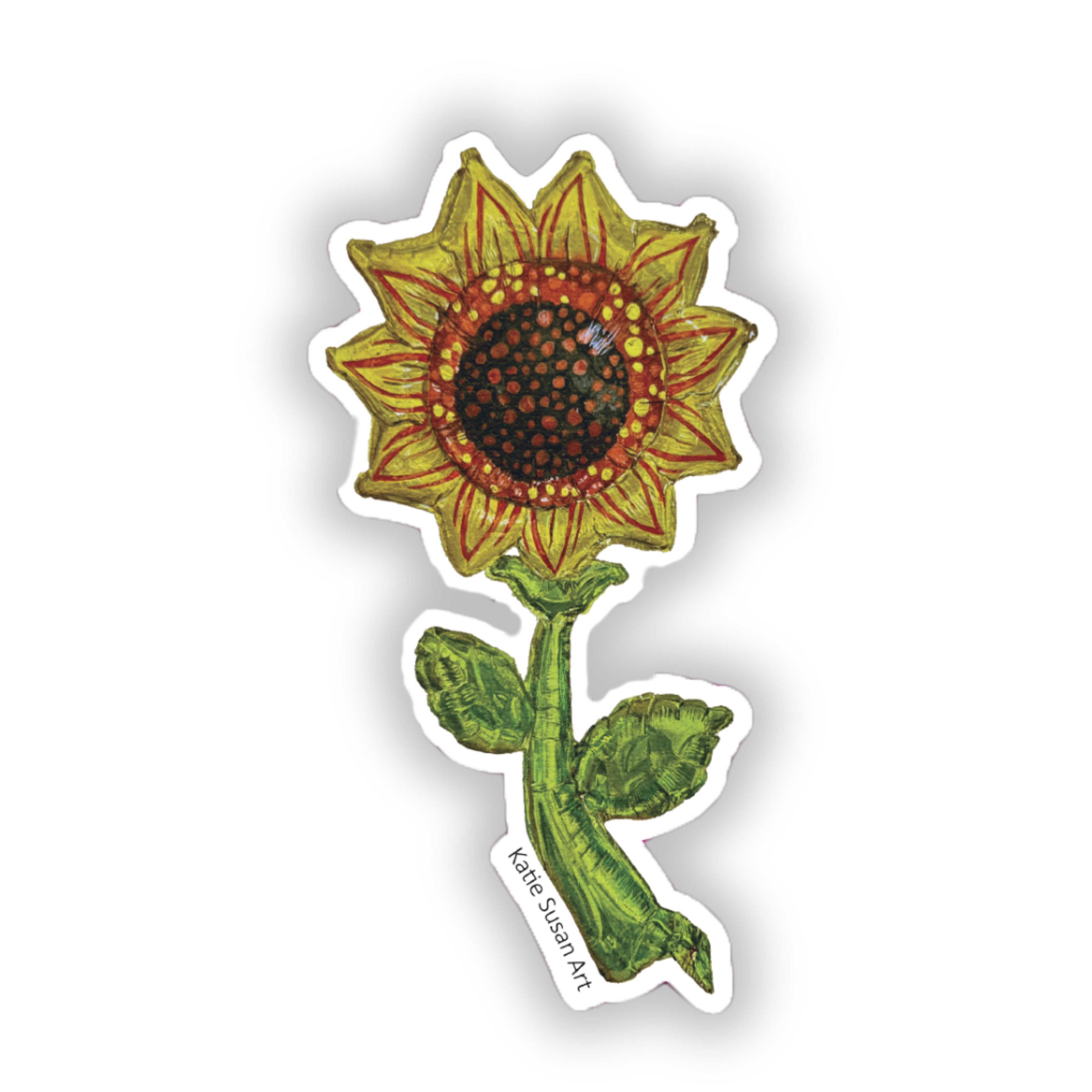 Sunflower State of Mind Sticker